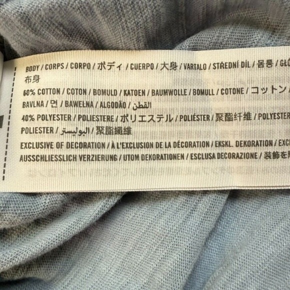 Abercrombie & Fitch Lot of 2 Tees T-Shirts Cropped and V-Neck - Size S - Picture 9 of 10